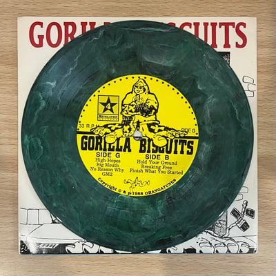 Gorilla Biscuits | S/T | Revelation Records | 4th Press | Marble Green Vinyl /???