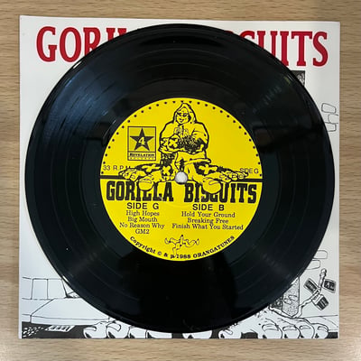 Gorilla Biscuits | S/T | Revelation Records | 6th Press | Black Vinyl /???