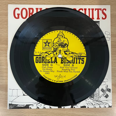 Gorilla Biscuits | S/T | Revelation Records | 8th Press | Black Vinyl /???