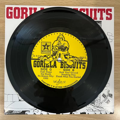 Gorilla Biscuits | S/T | Revelation Records | 9th Press | Black Vinyl /???