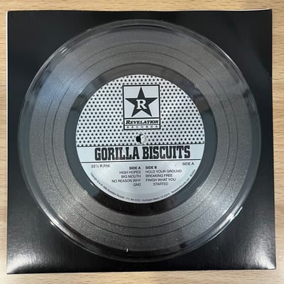 Gorilla Biscuits | S/T | Revelation Records | REV25 Press | Clear Vinyl /440