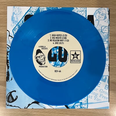 Gorilla Biscuits | S/T | Revelation Records | 30th Anniversary Press | Blue Vinyl /600