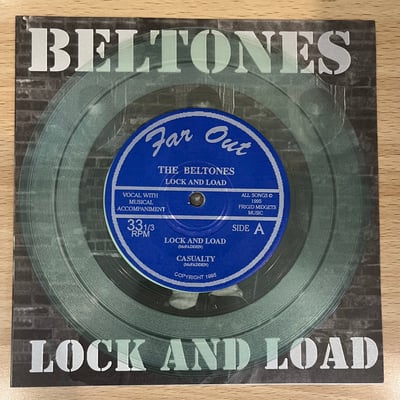 Beltones | Lock and Load | Far Out Records | 1st Press | Clear Vinyl /100