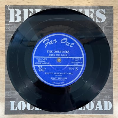 Beltones | Lock and Load | Far Out Records | 1st Press | Black Vinyl /900