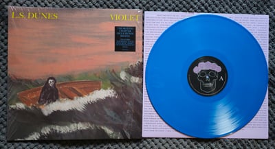 L.S. Dunes - Violet | 12"| Fantasy Records | Opaque Aqua Blue