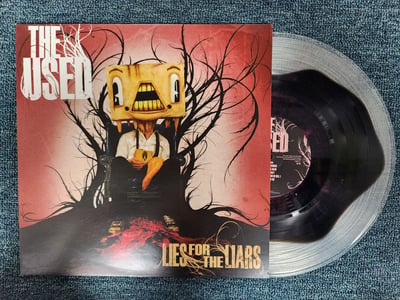 The Used - Lies For The Liars | Black Inside Clear w/ Red Haze | 2017 | HR2413-1