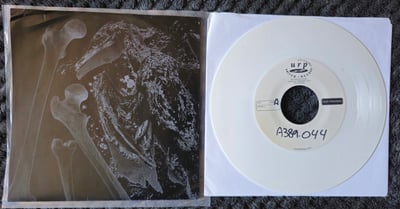 Millenial Reign - Bones, Dust, Nothing | 7" | A389 Recordings | Test Pressing | #2/16 (F. George Pettit)