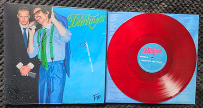 The Darkness - Dreams On Toast | 12" | Cooking Vinyl | Red (Amazon Exclusive) [Signed]