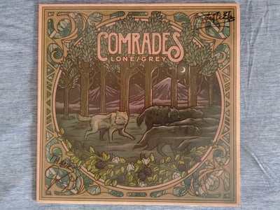 Comrades - Lone/Grey [Tree Bark Brown|#350] *SIGNED* by Laura, John, Joe