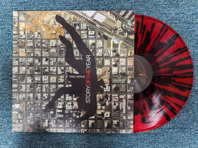 Story Of The Year - Page Avenue | Red w/ Black Splatter | /1000 | 2023 | AMSOTY01