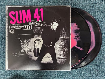Sum 41 - Underclass Hero (Double LP) | Pink & Black Haze w/ etched d-side | /1500 | 2019 | SRC093