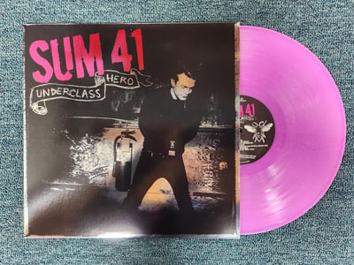 Sum 41 - Underclass Hero | Fluorescent Pink w/ Black Swirl | 2023 | Q2638LP