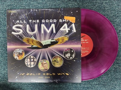 Sum 41 - All The Good Shit (14 Solid Gold Hits 2000-2008) | Purple Swirl | 2023 | B0038350-01
