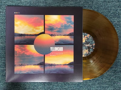 Yellowcard - Childhood Eyes | Orange, Red, & Green Swirl | /300 | 2022 | EVR499