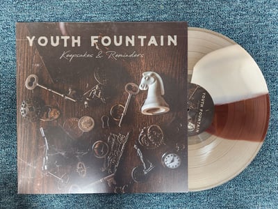 Youth Fountain - Keepsakes & Reminders | Beer w/ Brown & Bone Twist | /200 | 2021 | PNE317