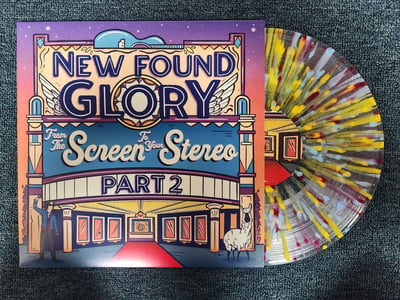 New Found Glory - From The Screen To Your Stereo Part 2 | Clear w/ Canary Heavy Splatter, Baby Blue, & Apple Red Splatter | /2000