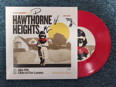 Hawthorne Heights - Behind The Tears | Red (VIP tour exclusive) | 2024 | Skeleton Club 002 *SIGNED*