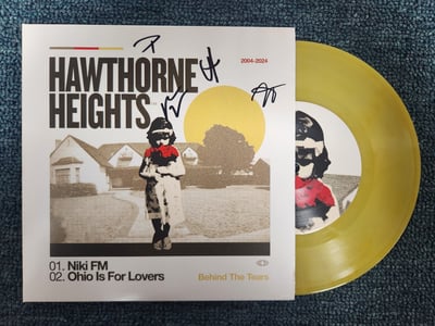 Hawthorne Heights - Behind The Tears | Butter | /450 | 2024 | Skeleton Club 002 *SIGNED*