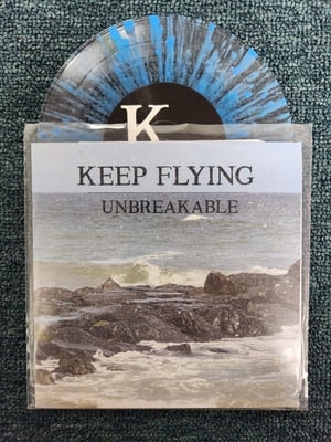 Keep Flying - Unbreakable | Clear w/ Blue Splatter | /150 | 2019