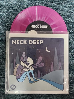 Neck Deep/Knuckle Puck - Split | Purple w/ White Splatter (Banquet Records exclusive) | /250 | 2014 | BTR-004