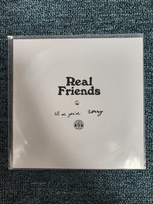 Real Friends - Tell Me You're Sorry flexi disc | White | 2022