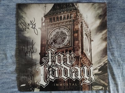 For Today - Immortal [Dark Blue Marble|#250|Pre-order Excl.] *SIGNED* by Mattie, Ryan, Brandon, Sam, David P