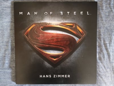 Hans Zimmer - Man Of Steel [2LP|Trans. Red|#1775/2000|MOV Excl.]