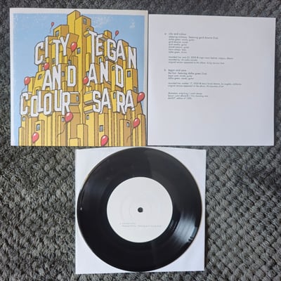 City and Colour/Tegan and Sara - Split Tour 7" | 7" | Dine Alone Records | Black | /1100