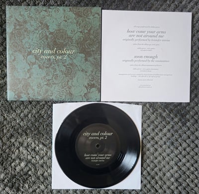 City and Colour - Covers Pt.2 | 7" | Dine Alone Records | Black | /500