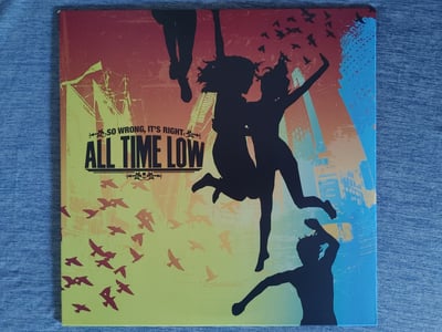 All Time Low - So Wrong, It's Right [Yellow & Blue Split w/Red Splatter|#260|Zia Excl.]
