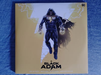 Lorne Balfe - Black Adam [3LP|Black/Grey Marble; Translucent Yellow w/Black Smoke; Orange/Yellow Marble|Mondo Excl.]