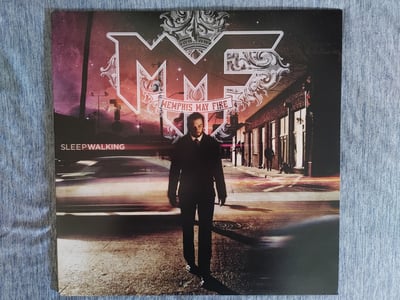 Memphis May Fire - Sleepwalking [Bronze Swirl|#100] w/*SIGNED* booklet by Matty, Kellen, Joel, Cory, Eric
