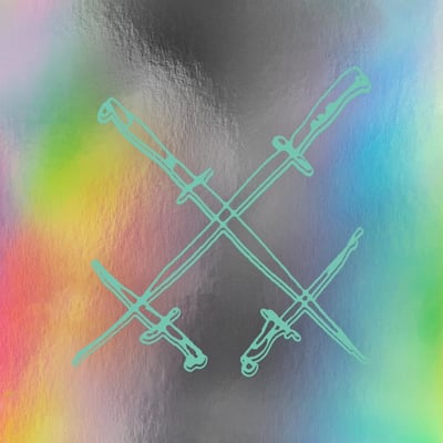 Xiu Xiu - 13" Frank Beltrame Italian Stiletto with Bison Horn Grips (LP, 2024, Mint Green Vinyl)