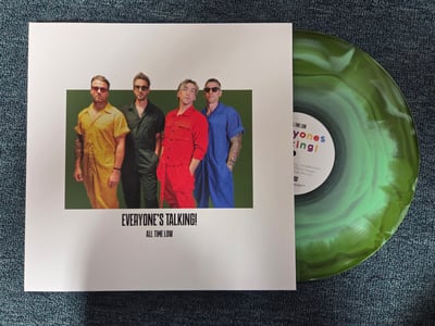 All Time Low - Everyone's Talking | Transparent Swamp Green & Green A-side/B-side (Rude Records exclusive) | 14/1000 | 2025 | 190822