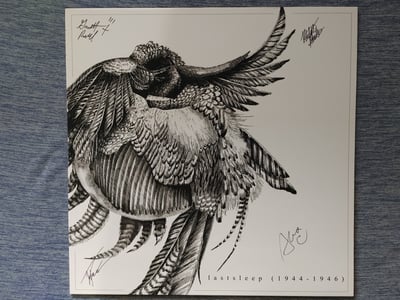 Silent Planet - Lastsleep (1944-1946)/Come Wind, Come Weather [Clear w/Black Splatter|#1000] *SIGNED* by Garrett, Mitch, Thomas, Alex