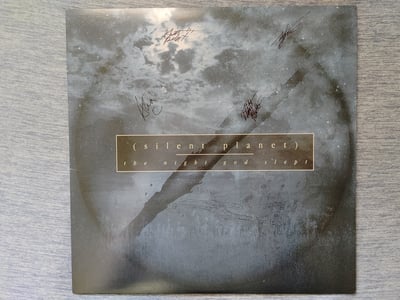 Silent Planet - The Night God Slept [Clear#500] *SIGNED* by Garrett, Mitch, Thomas, Alex