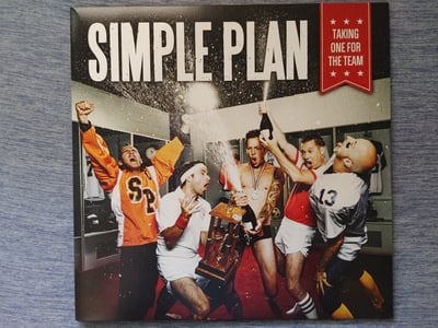 Simple Plan - Taking One For The Team [White w/Red Splatter|#500|Alternative Press Excl.]