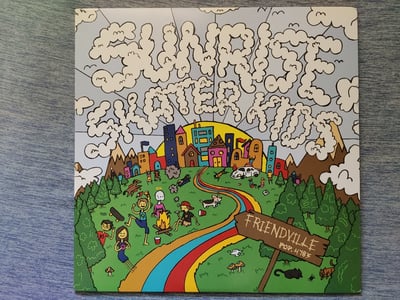 Sunrise Skater Kids - Friendville [Pepperoni Pizza Picture Disc]