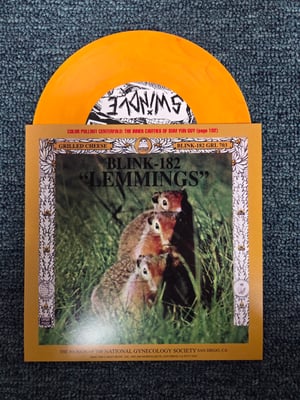 blink-182/Swindle - Lemmings/Going Nowhere | Gooey Grilled Cheese Melt | 35/100 | 2025 | GRL-703