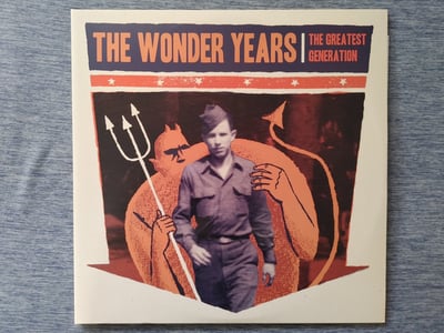 The Wonder Years - The Greatest Generation [2LP|Clear & Orange Split w/Black Splatter|#500|Newbury Comics Excl.]