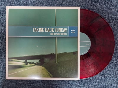 Taking Back Sunday - Tell All Your Friends | Red Smoke (Furnace Fest exclusive) | /1000 | 2021 | CR00167