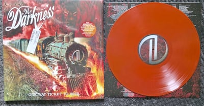 The Darkness - One Way Ticket To Hell And Back | 12" | Rhino Records | Hellfire Red | [20th Anniversary Edition]