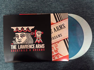 The Lawrence Arms - Cocktails & Dreams (Double LP) | Random Color | /500 (23/1100 alternate screen print jacket) | 2025 | ASM131