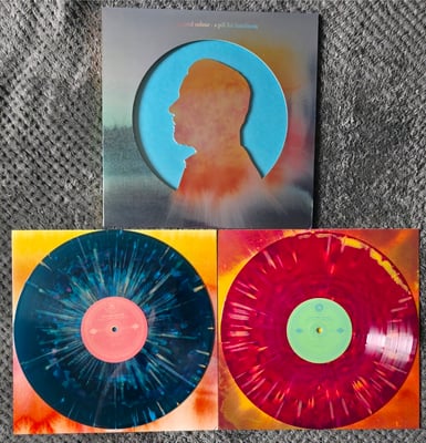 City and Colour - A Pill For Loneliness | 2x12" | Dine Alone Records | Magenta inside Sea Blue w/ Sky Blue & Tangerine Splatter & Canary Yellow inside Grape w/ Magenta & Tangerine Splatter | / [Artist Exclusive]
