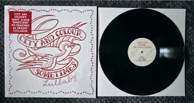 City and Colour - Sometimes Lullaby | 12" | Dine Alone Records | Black