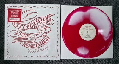 City and Colour - Sometimes Lullaby | 12" | Dine Alone Records | Red/Bone Swirl | /1200 (RSD Black Friday)
