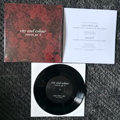 City and Colour - Covers Pt. 4 | 7" | Dine Alone Records | Black | /450