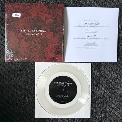 City and Colour - Covers Pt. 4 | 7" | Dine Alone Records | Clear | /300