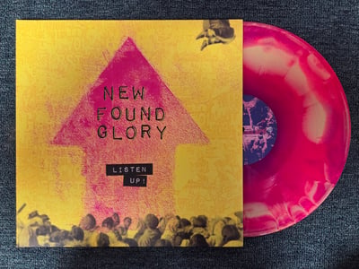 New Found Glory - Listen Up! | Neon Violet, Magenta, & Yellow A-side/B-side "Florida Sunrise" (Project M exclusive) | /400 | 2026 | PNE450