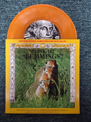 blink-182/Swindle - Lemmings/Going Nowhere | Orange Swirl (Project M exclusive) | /250 | 2026 | GRL-703